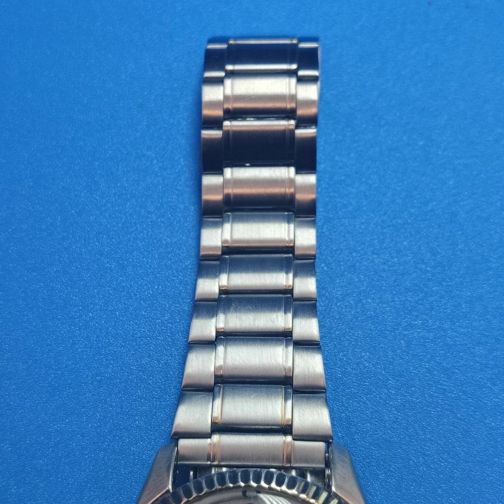 Vintage 2002 Timex Indiglo Presidential Date 33mm Mens Quartz Watch Restored